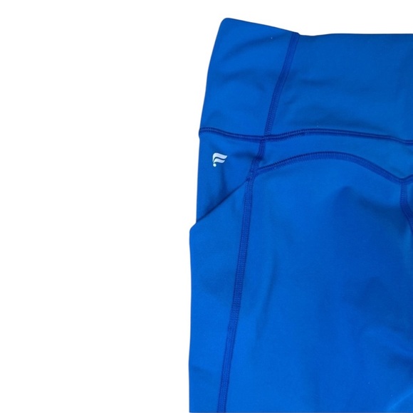 Fabletics Oasis PureLuxe High-Waisted Legging
 Blue, with Side Pockets XS - Picture 10 of 16